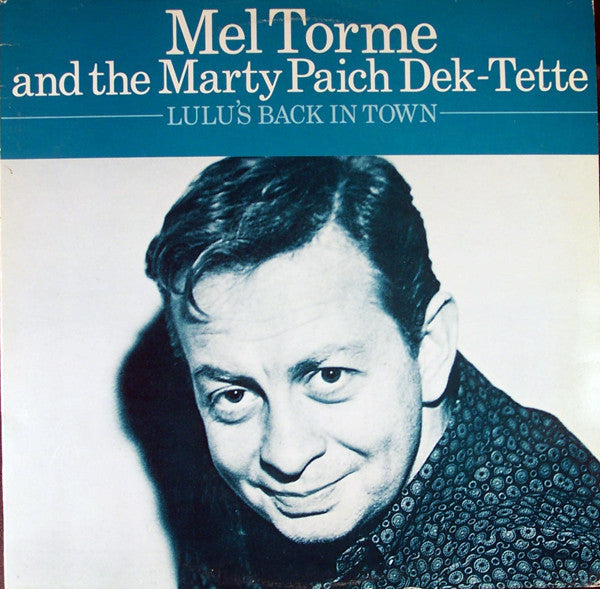Mel Tormé With The Marty Paich Dek-Tette