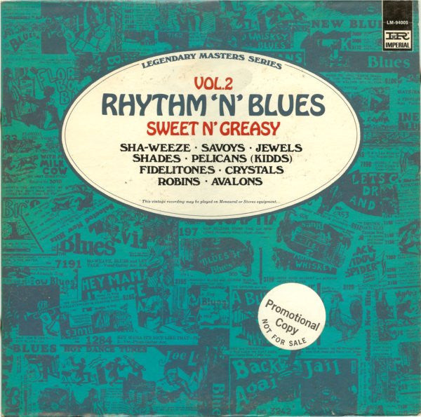 Rhythm 'N' Blues Vol. 2: Sweet N' Greasy