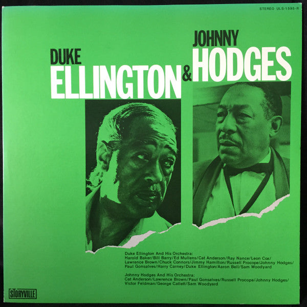 Duke Ellington And His Orchestra & Johnny Hodges And His Orchestra