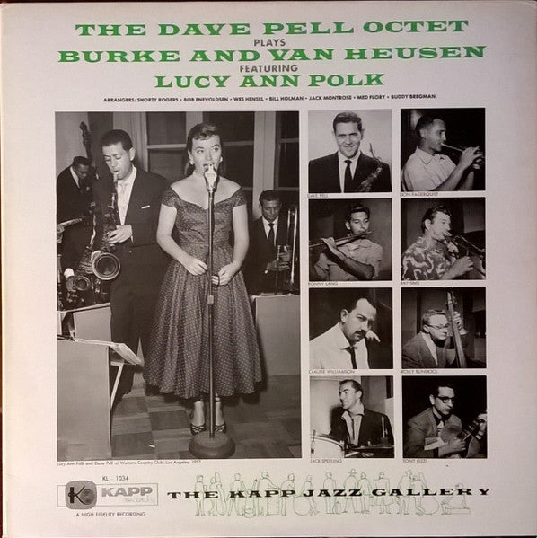 The Dave Pell Octet Plays Burke & Van Heusen
