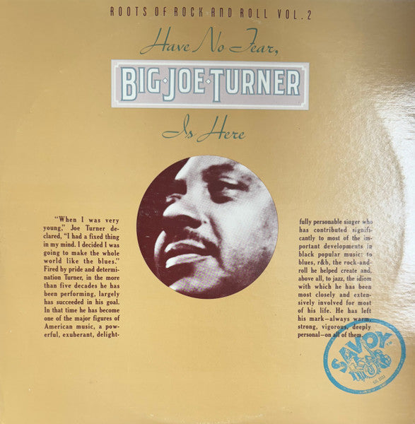 Have No Fear, Big Joe Turner Is Here