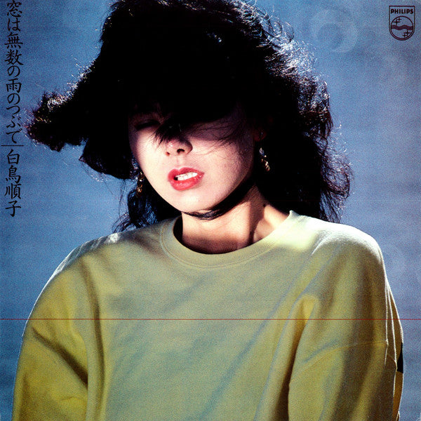 窓は無数の雨のつぶで