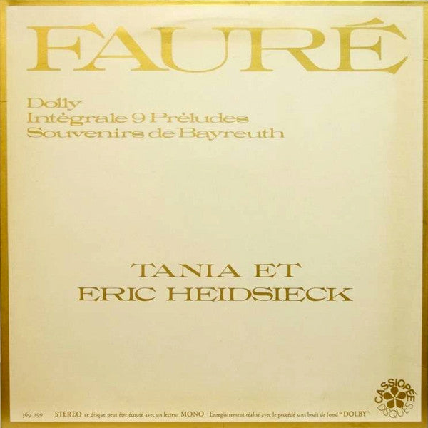 Dolly - Intégrale 9 Préludes - Souvenirs De Bayreuth