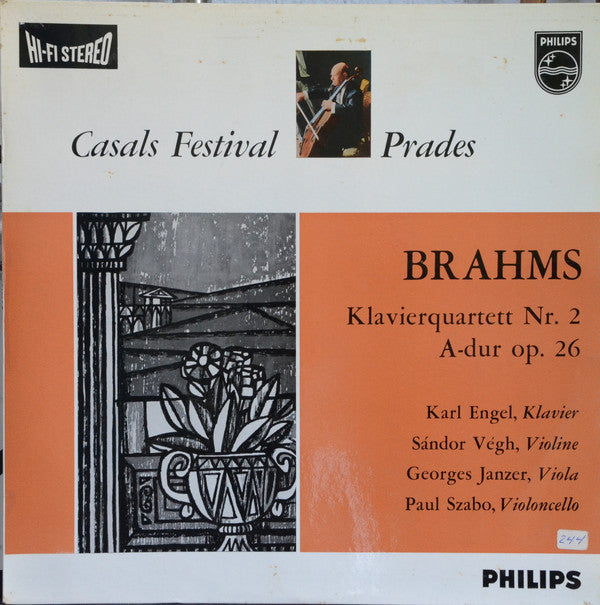 Casals Festival Prades - Klavierquartett Nr A-Dur Op. 26