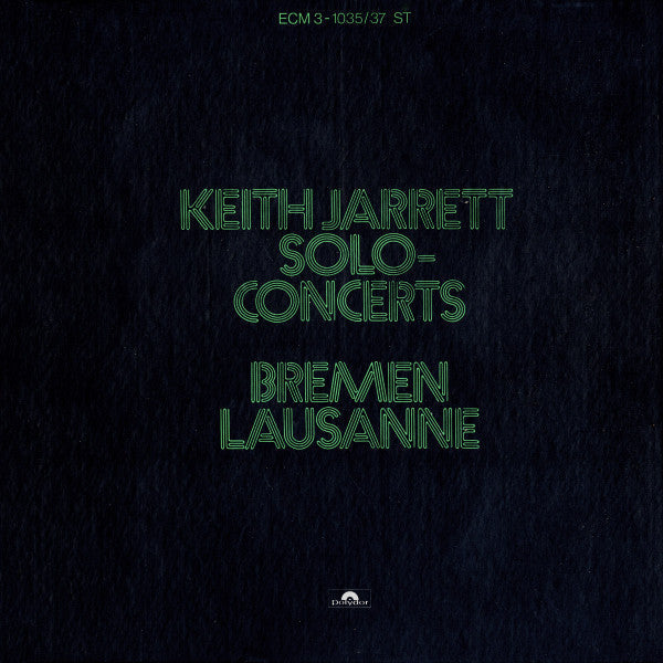 Solo Concerts: Bremen / Lausanne