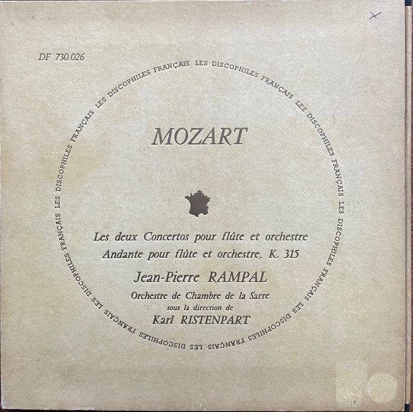 Les Concertos Pour Flûte (Concerto En Sol Majeur, K 313 / Concerto En Ré Majeur, K 314 / Andante En Ut Majeur, K. 315)