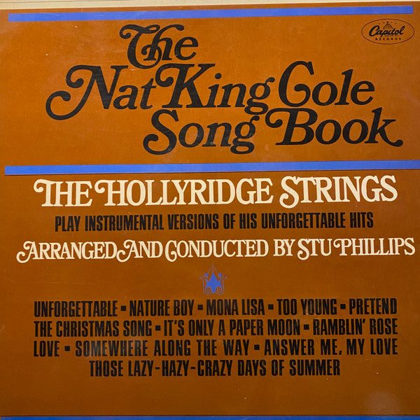The Nat King Cole Song Book