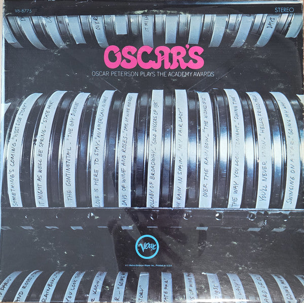 Oscar's (Oscar Peterson Plays The Academy Awards)