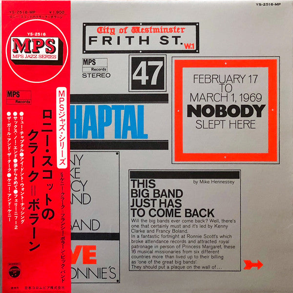 Live At Ronnie's ; Album 2 ; Rue Chaptal