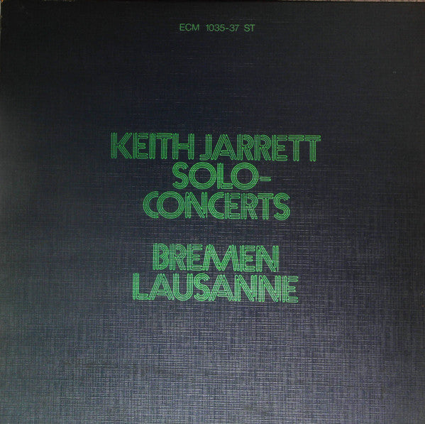 Solo Concerts: Bremen / Lausanne