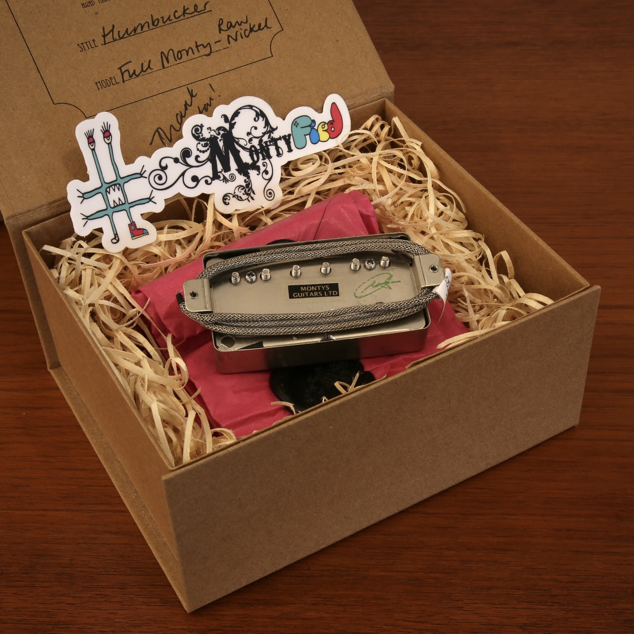 Monty's Guitars Monty's Full Monty Humbucker semi-order made set