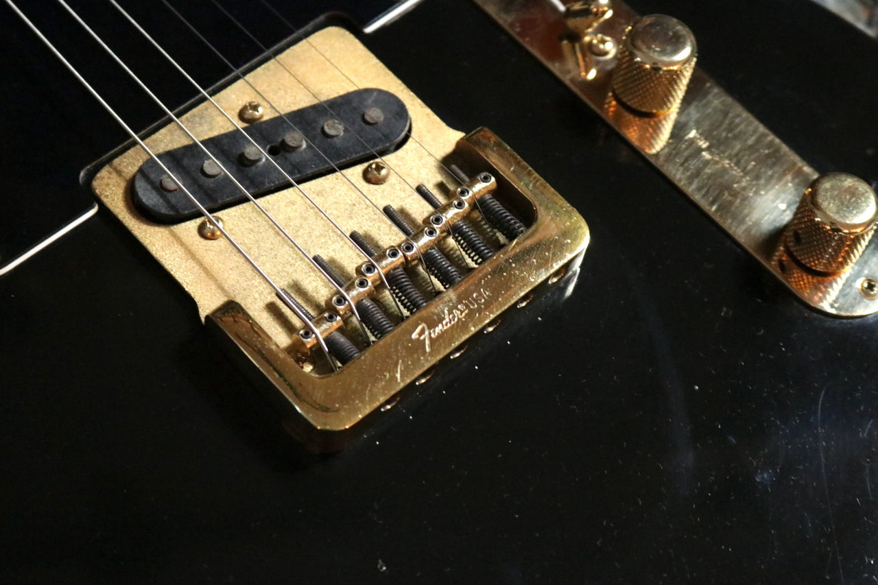 Fender Collectors Edition Black and Gold Telecaster #CE12057