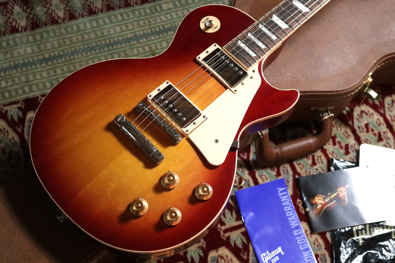 Gibson Les Paul Standard 2019 Faded -WS- Satin Cherry Sunburst 50s Plain Top