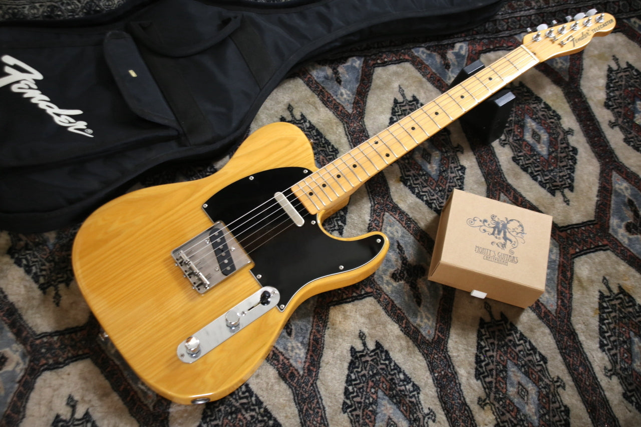 Fender Japan CTL 50M Telecaster w/ Monty's '68 Raw Nickel Set