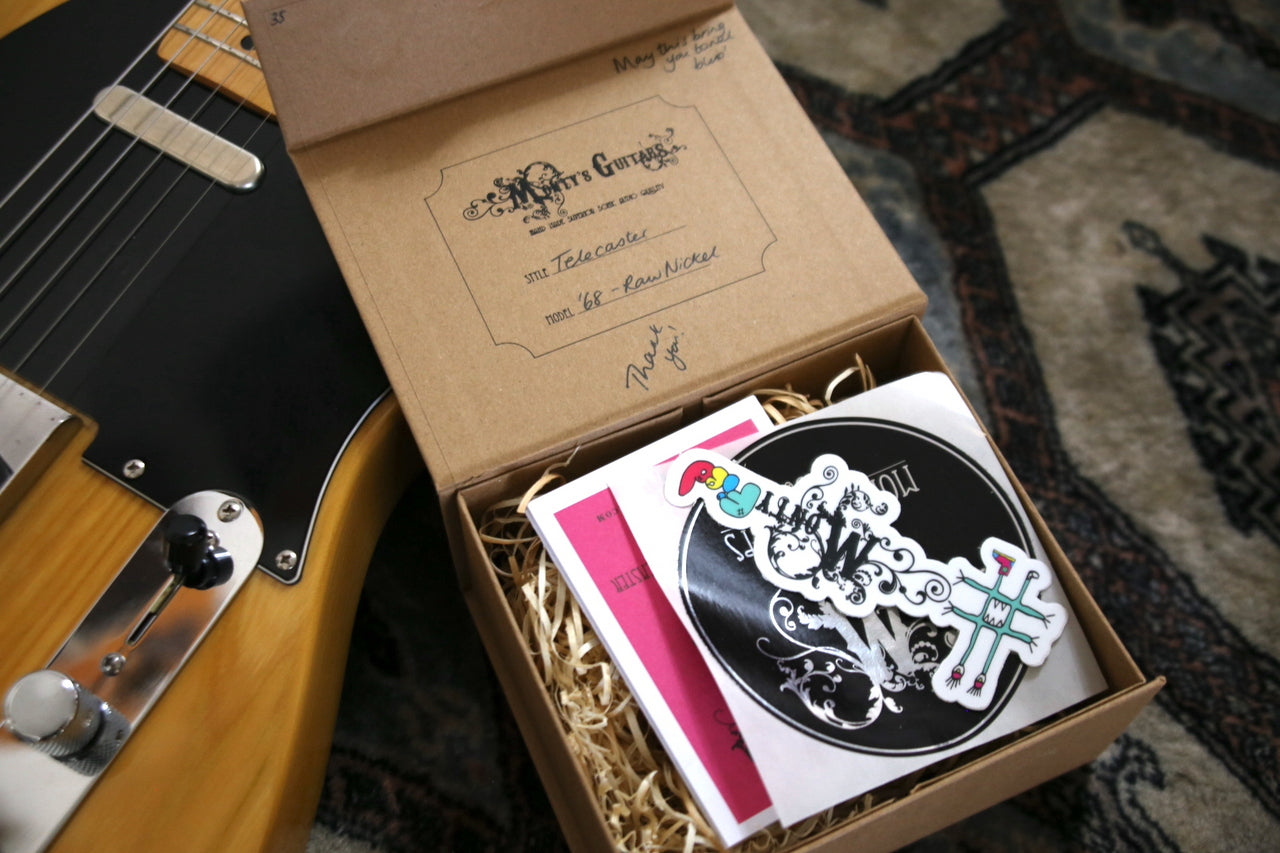 Fender Japan CTL 50M Telecaster w/ Monty's '68 Raw Nickel Set