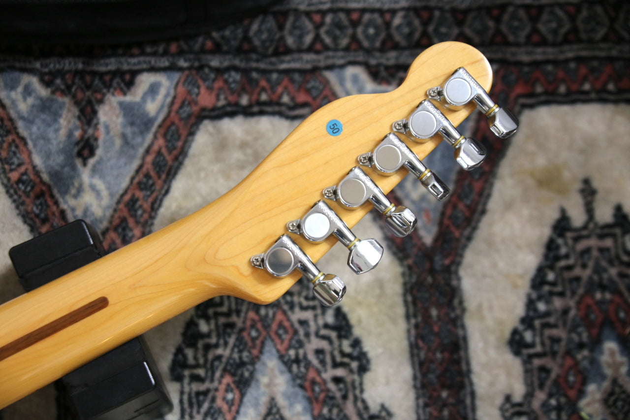 Fender Japan CTL 50M Telecaster w/ Monty's '68 Raw Nickel Set