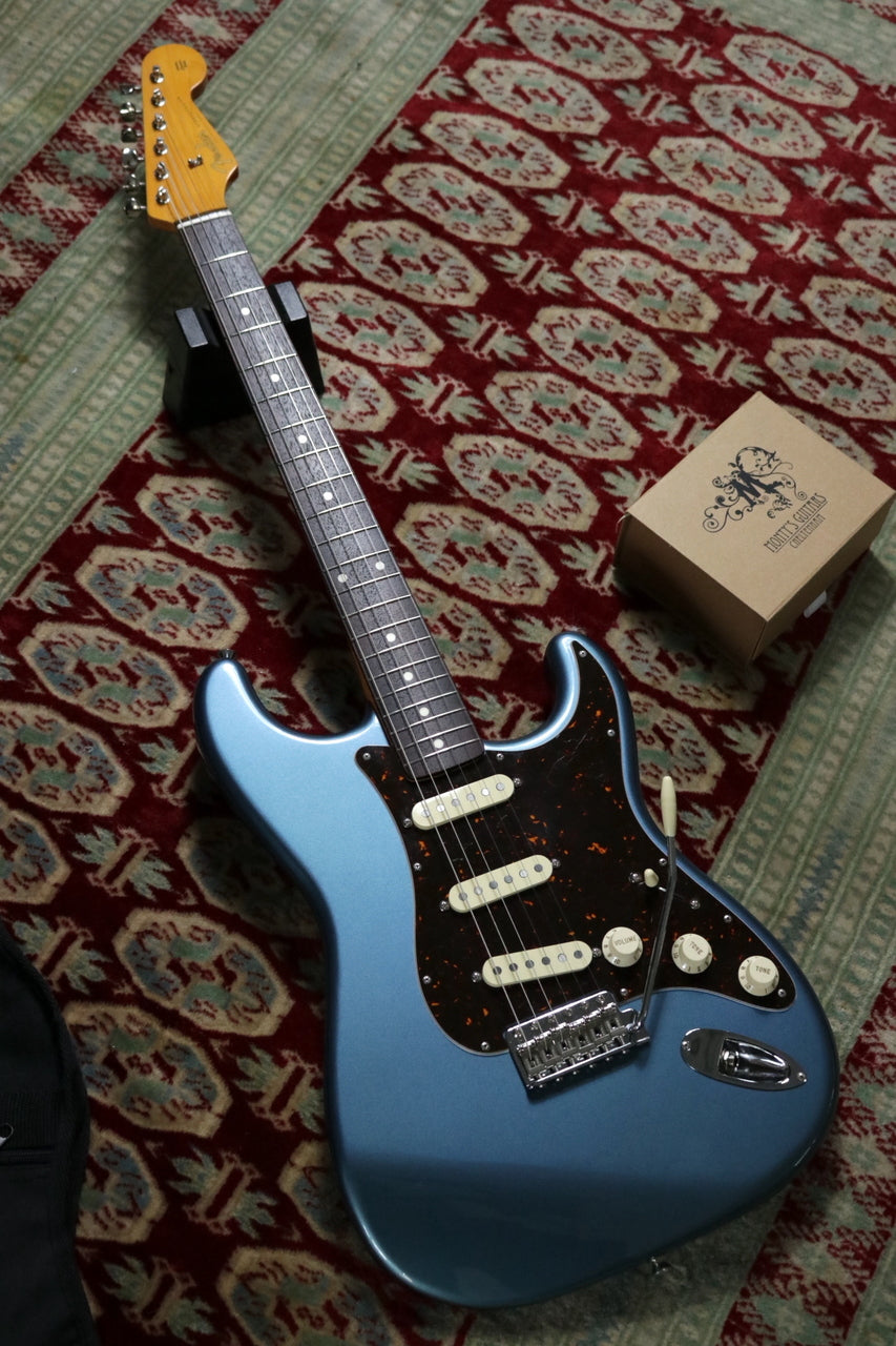 Fender Japan Stratocaster Blue Metallic w/ Monty's Guitars Full Monty Stratocaster Pickups Set