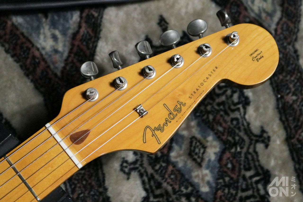 Fender Japan Stratocaster HSS w/ Monty's Guitars Retro Wind Pickups SSH Raw Nickel Set