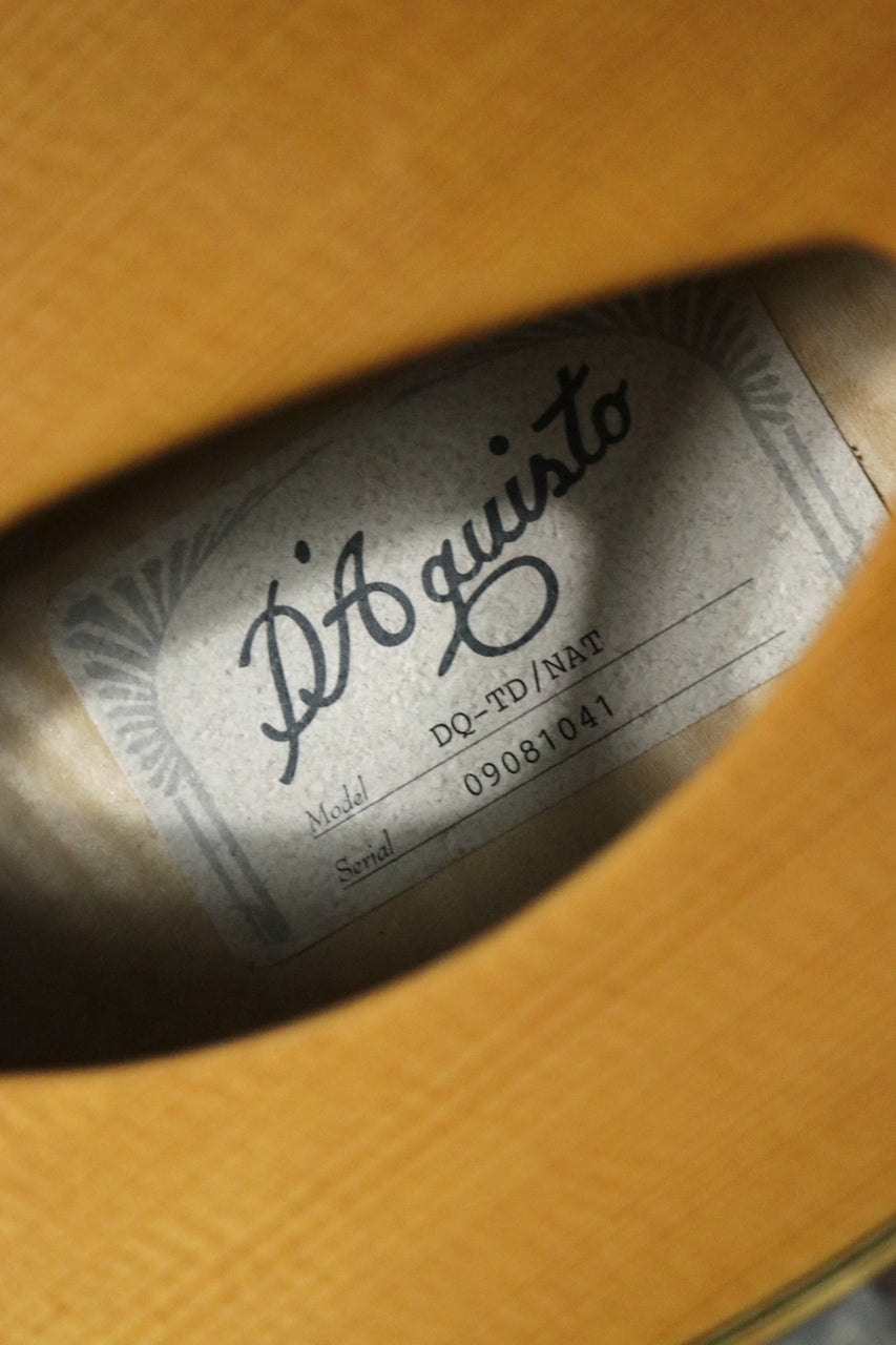 D'Aquisto DQ-TD (Tear Drop) NAT