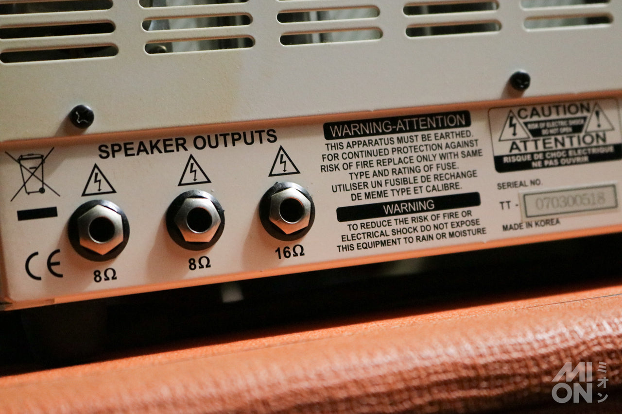 ORANGE Tiny Terror w/ PPC112 Cabinet