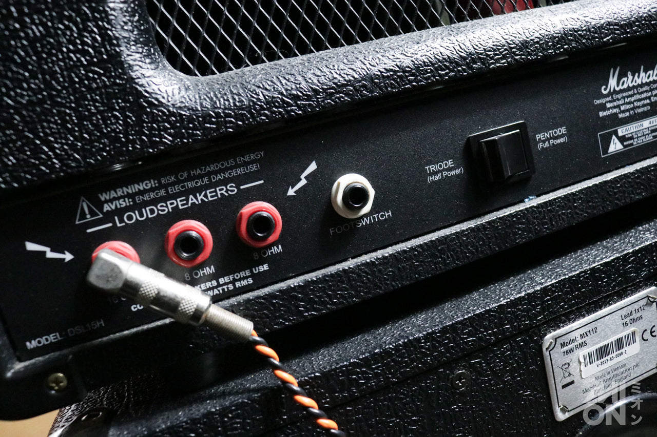 Marshall DSL15H w/ MX112 Cabinet