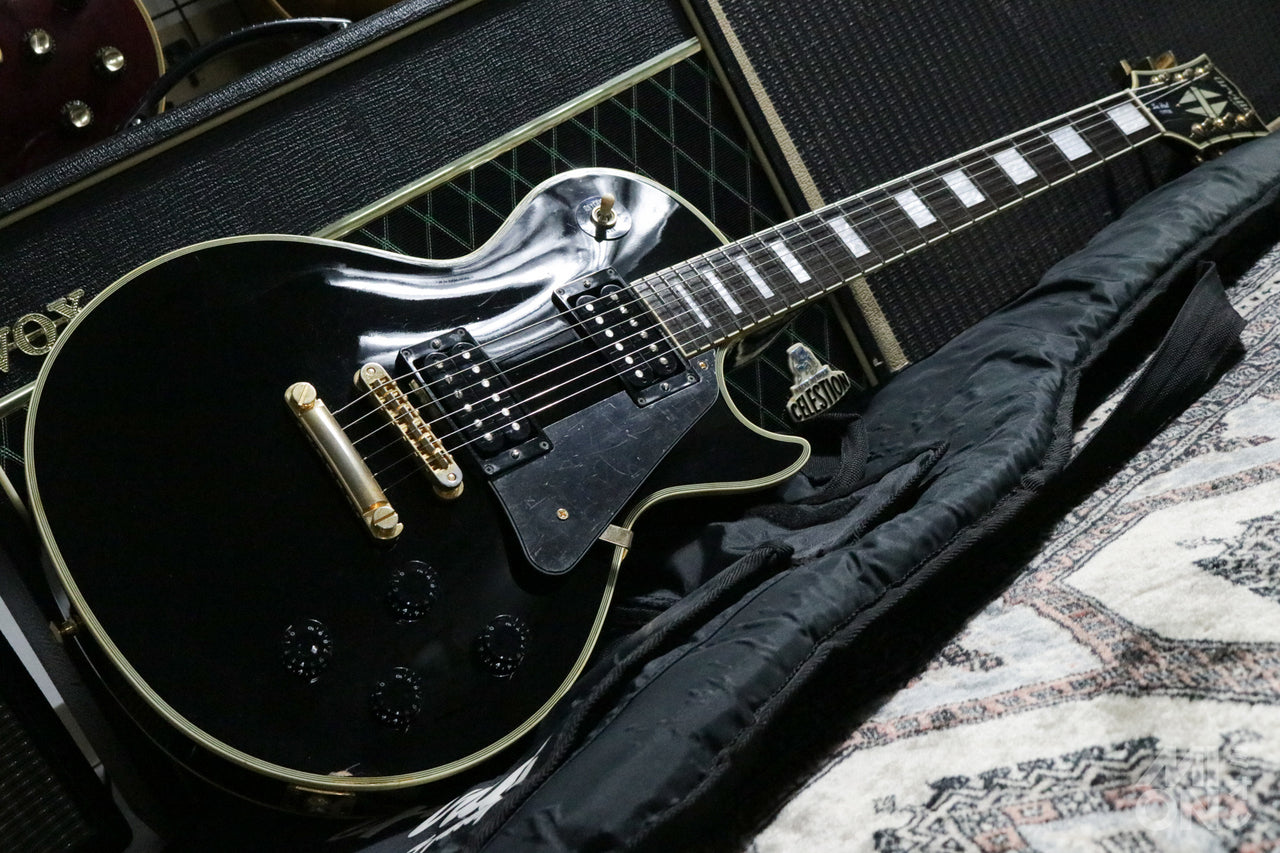 Orville by Gibson Les Paul Custom 1990 w/ Monty's Guitars Full Monty Humbucker Pickups Open Black Set