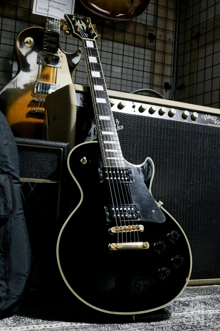 Orville by Gibson Les Paul Custom 1990 w/ Monty's Guitars Full Monty Humbucker Pickups Open Black Set