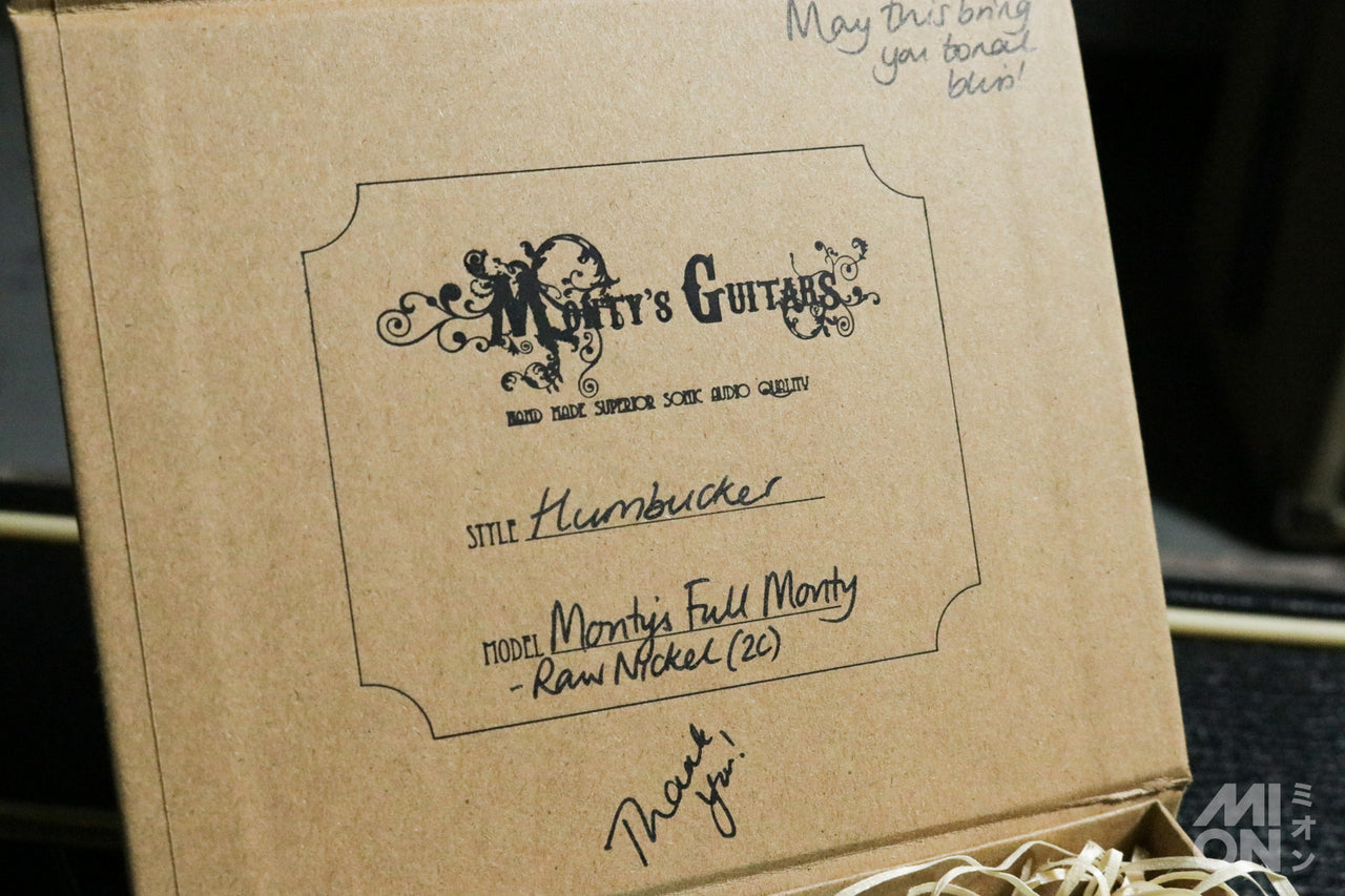 Monty's Guitars Full Monty Humbucker Pickups Semi-Ordermade Set