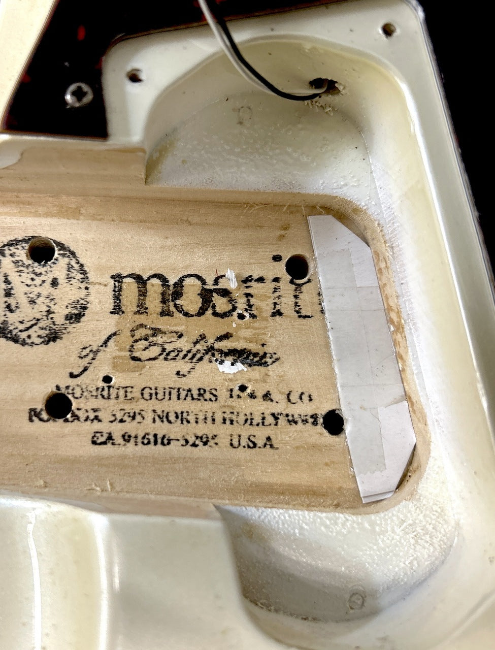 Mosrite Ventures Model Pearl White #1X99