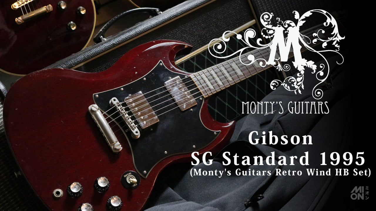 Gibson SG Standard Heritage Cherry 1995 w/ Monty's Guitars Retro Wind Humbucker Pickups