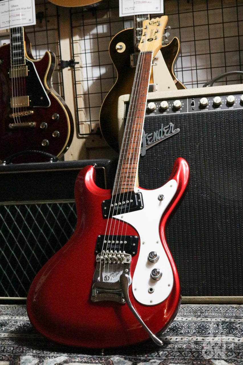 Mosrite The Majority Model Candy Apple Red #6566