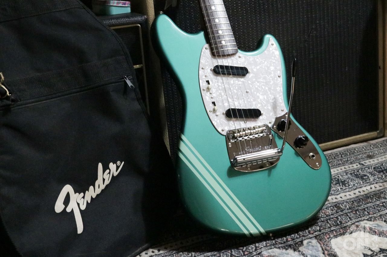 Fender Japan MG69-85CO OTM (Ocean Turquoise Metallic) Matching Head