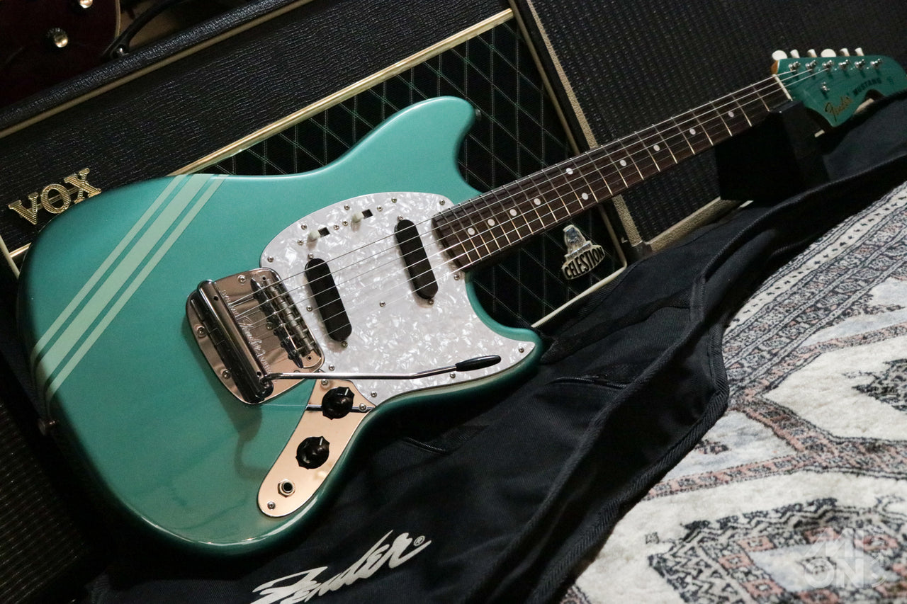 Fender Japan MG69-85CO OTM (Ocean Turquoise Metallic) Matching Head