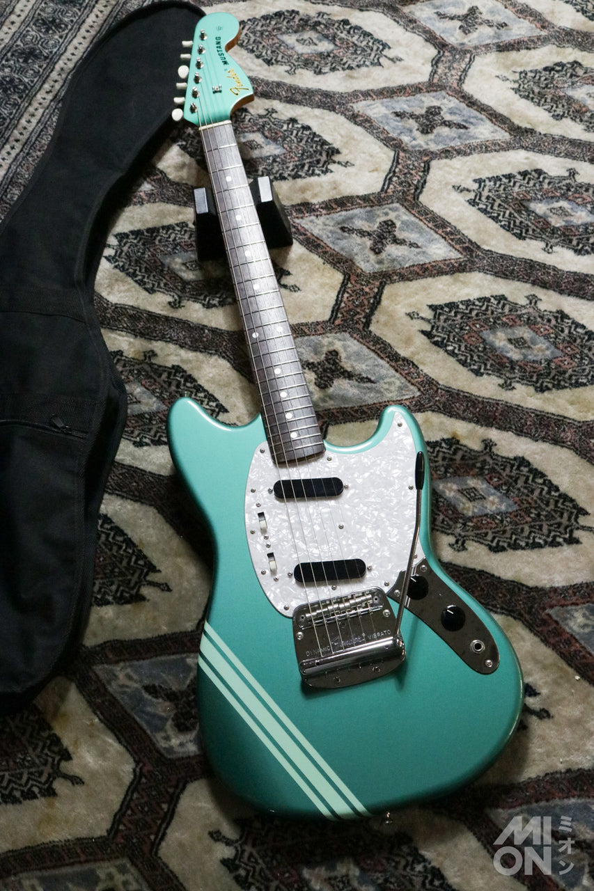 Fender Japan MG69-85CO OTM (Ocean Turquoise Metallic) Matching Head