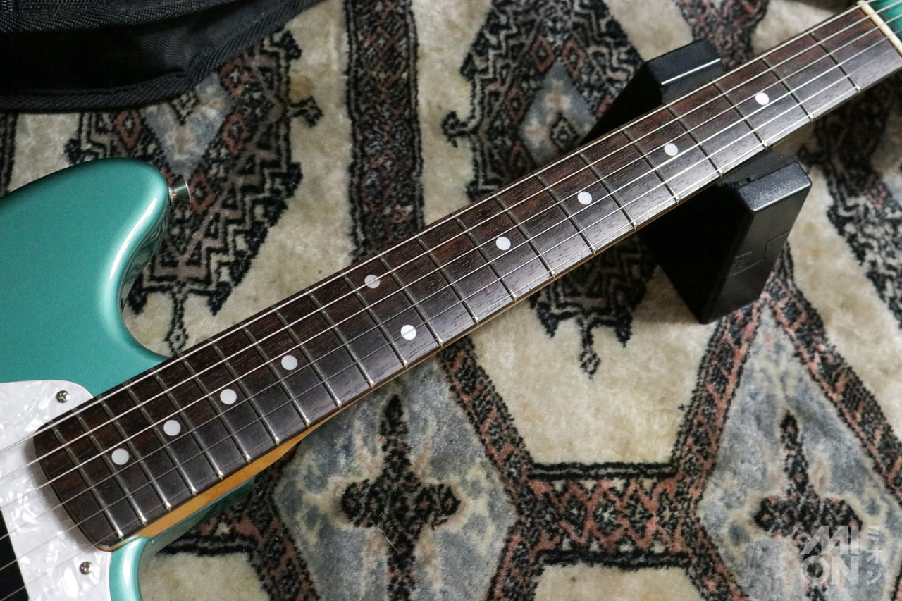 Fender Japan MG69-85CO OTM (Ocean Turquoise Metallic) Matching Head