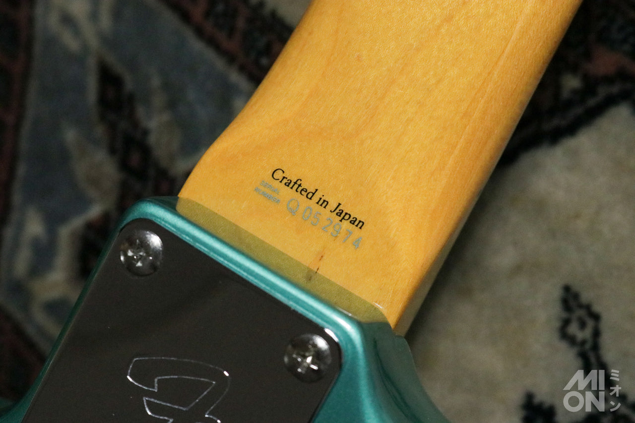 Fender Japan MG69-85CO OTM (Ocean Turquoise Metallic) Matching Head