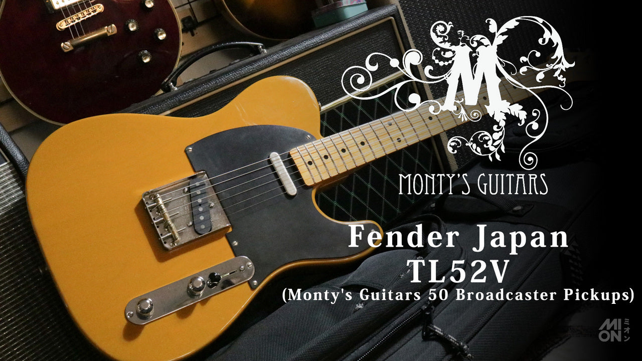 Fender Japan TL52V Telecaster w/ Monty's Guitars 50 Broadcaster Pickups Set