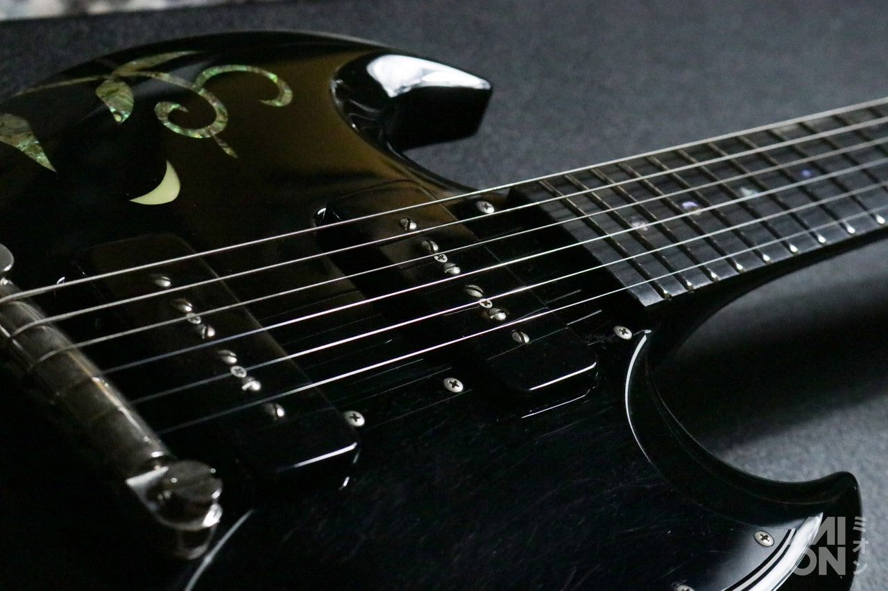 ESP×OVER DRIVE SPECIAL COLLABORATION GUITAR Sarina Signature Model ~BLACK LILY~