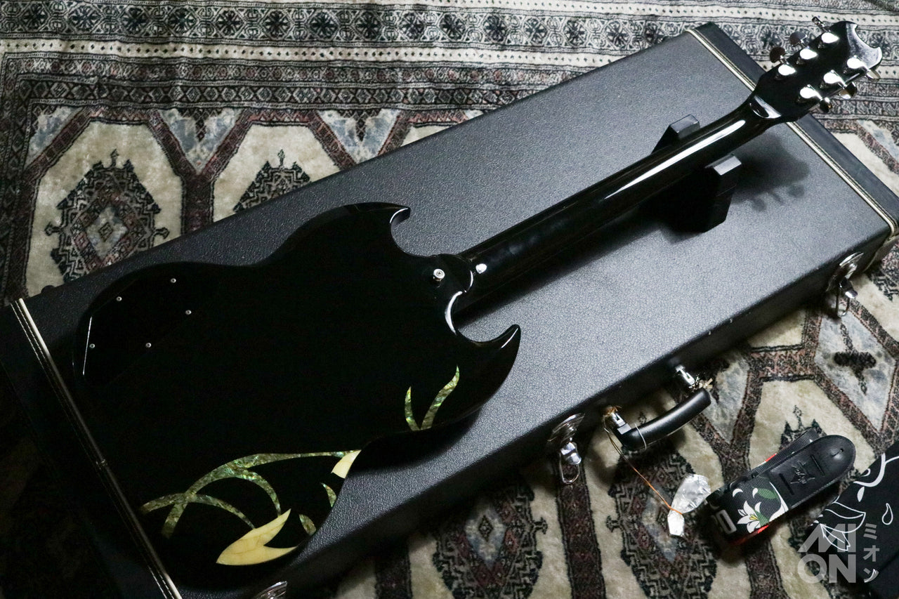 ESP×OVER DRIVE SPECIAL COLLABORATION GUITAR Sarina Signature Model ~BLACK LILY~