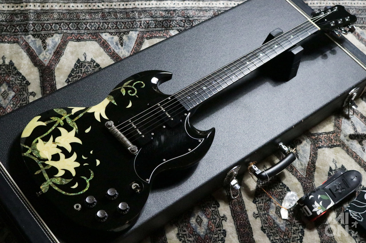 ESP×OVER DRIVE SPECIAL COLLABORATION GUITAR Sarina Signature Model ~BLACK LILY~
