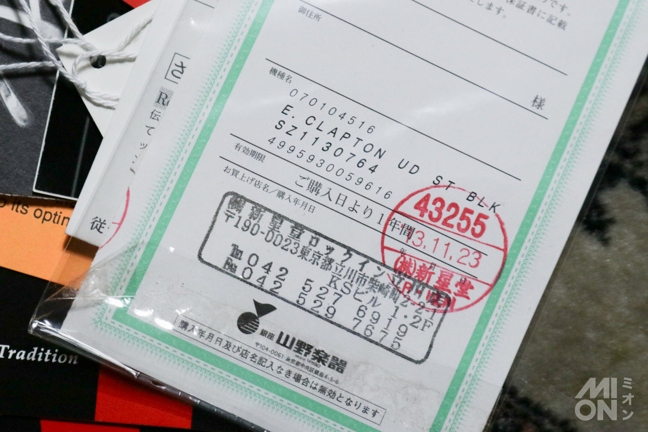 Fender Eric Clapton Stratocaster Blackie 2001