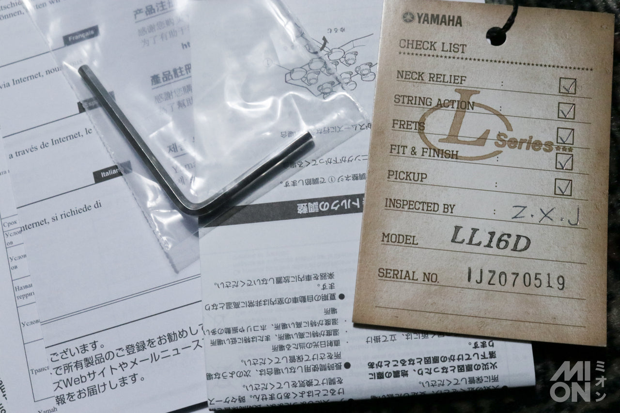 YAMAHA LL16D ARE Black (BL)