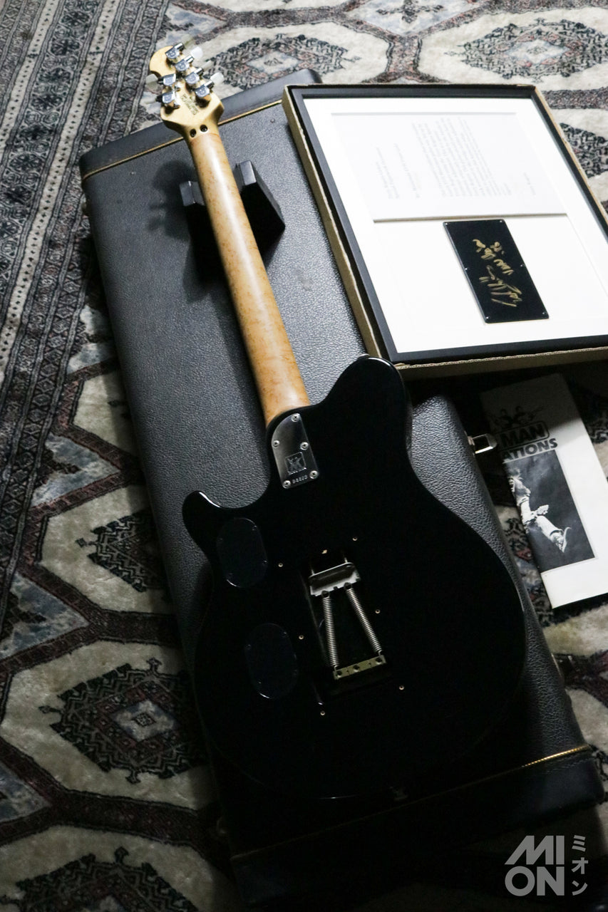 MUSIC MAN EVH Trans Gold 1993 Model w/ Terry Rogers Guitars Special Paperwork Document