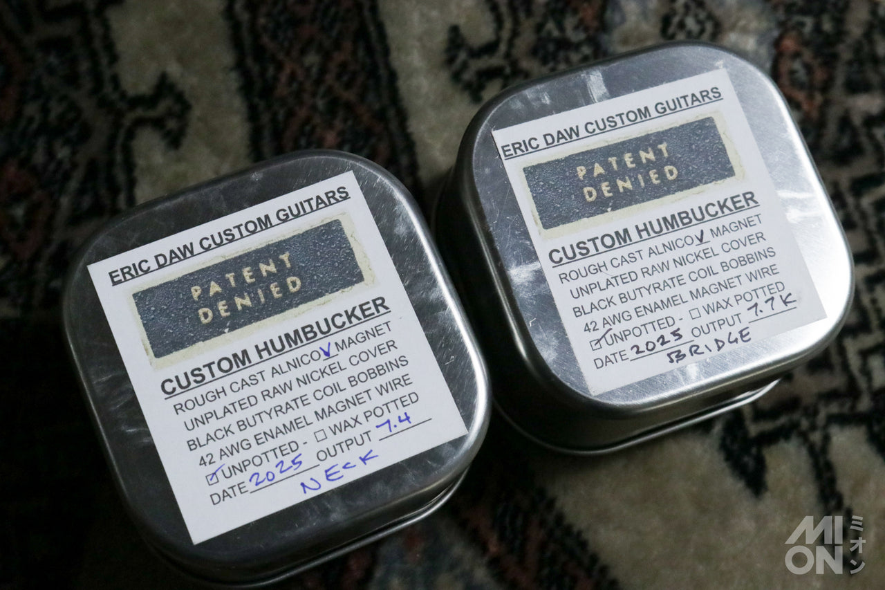 Eric Daw Custom Guitars Patent Denied Custom Humbucker Pickups Set