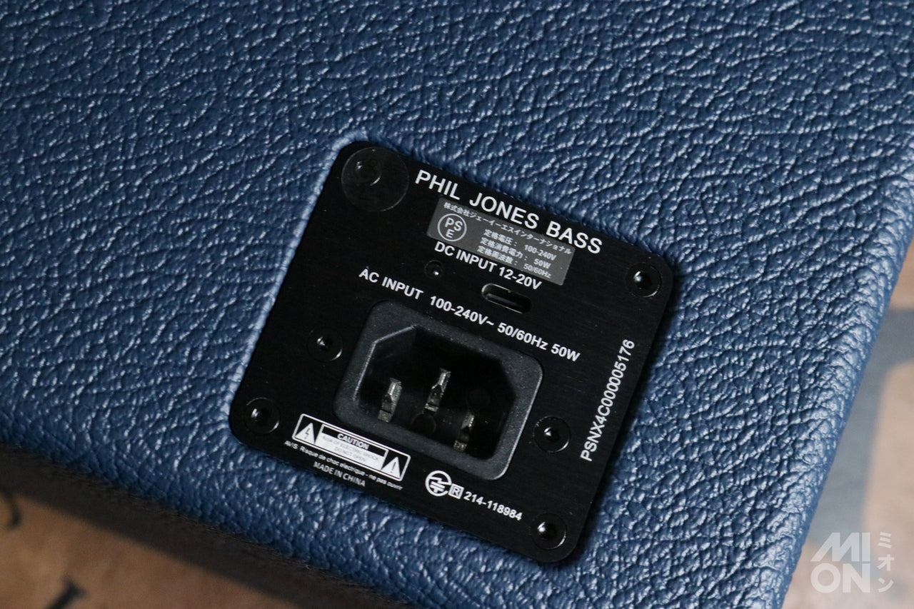 Phil Jones Bass NANOBASS X4C - Midnight Blue (limited color)