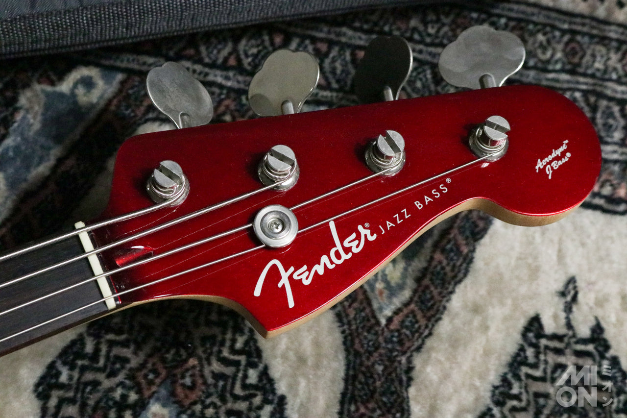 Fender Japan AJB Aerodyne Jazz Bass Candy Apple Red 2012