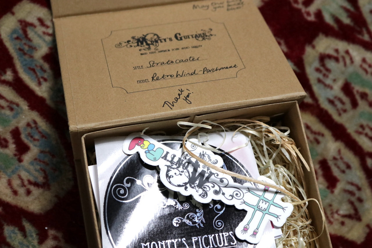 Fender Japan Stratocaster Sunburst w/ Monty's Guitars Retro Wind Stratocaster Pickups Set