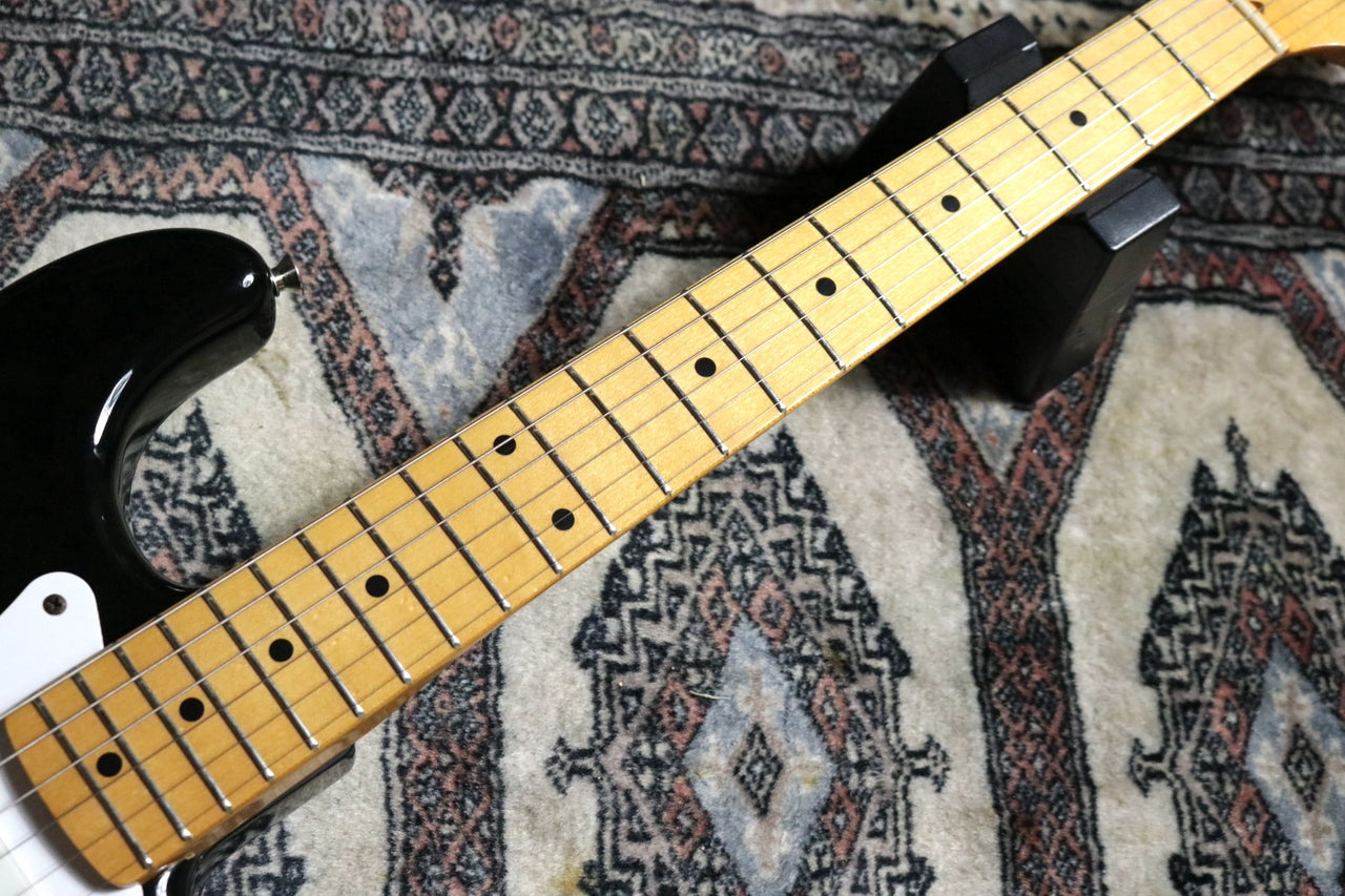 Fender Japan Stratocaster Black w/ Monty's Guitars '54 Stratocaster Pickups Set