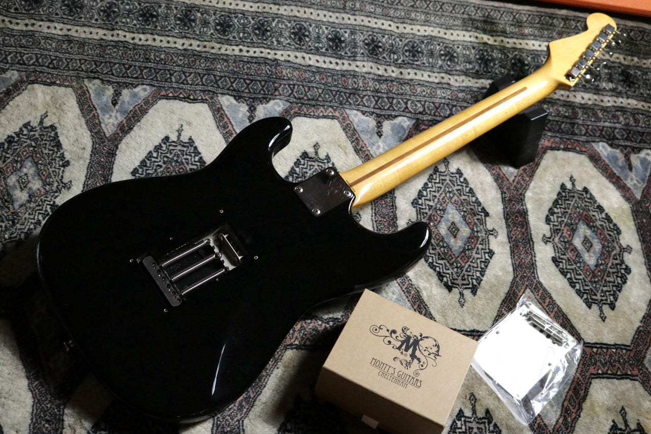 Fender Japan Stratocaster Black w/ Monty's Guitars '54 Stratocaster Pickups Set