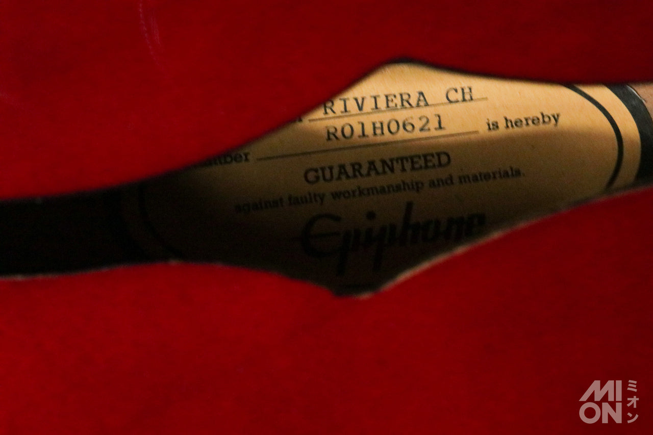 Epiphone RIVIERA Cherry 2001